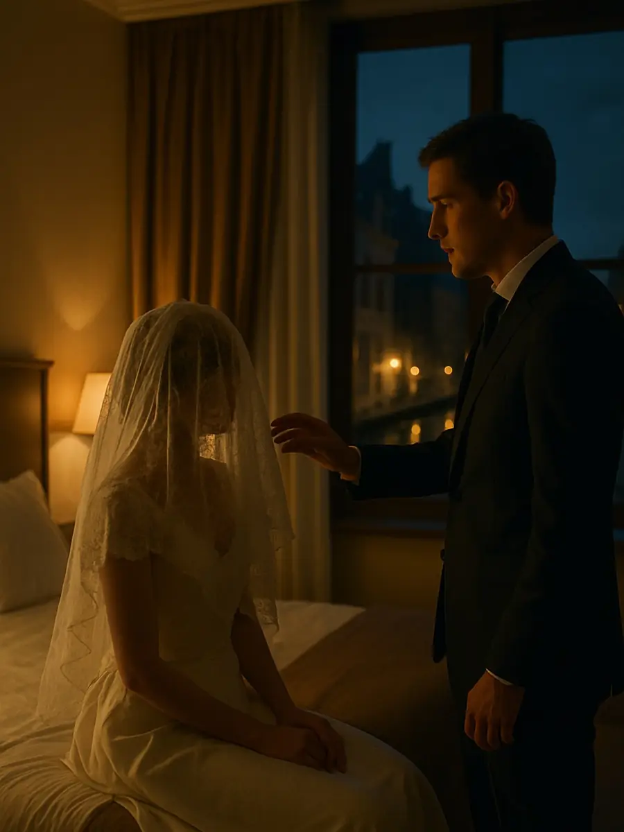 Le soir des noces, la mariée garda son voile : sous le tissu, la fille qu'il avait enterrée