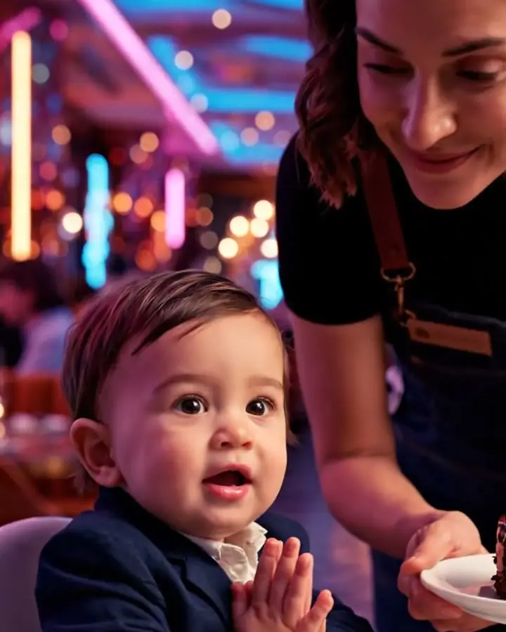 Le secret du bébé du chef : une serveuse au cœur rebelle