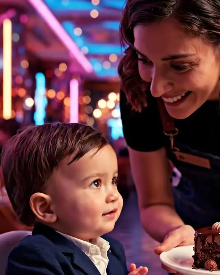 Le secret du bébé du chef : une serveuse au cœur rebelle